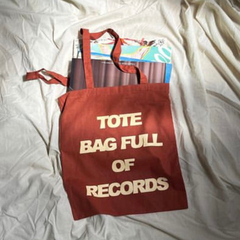 Tote Bag Full Of Records