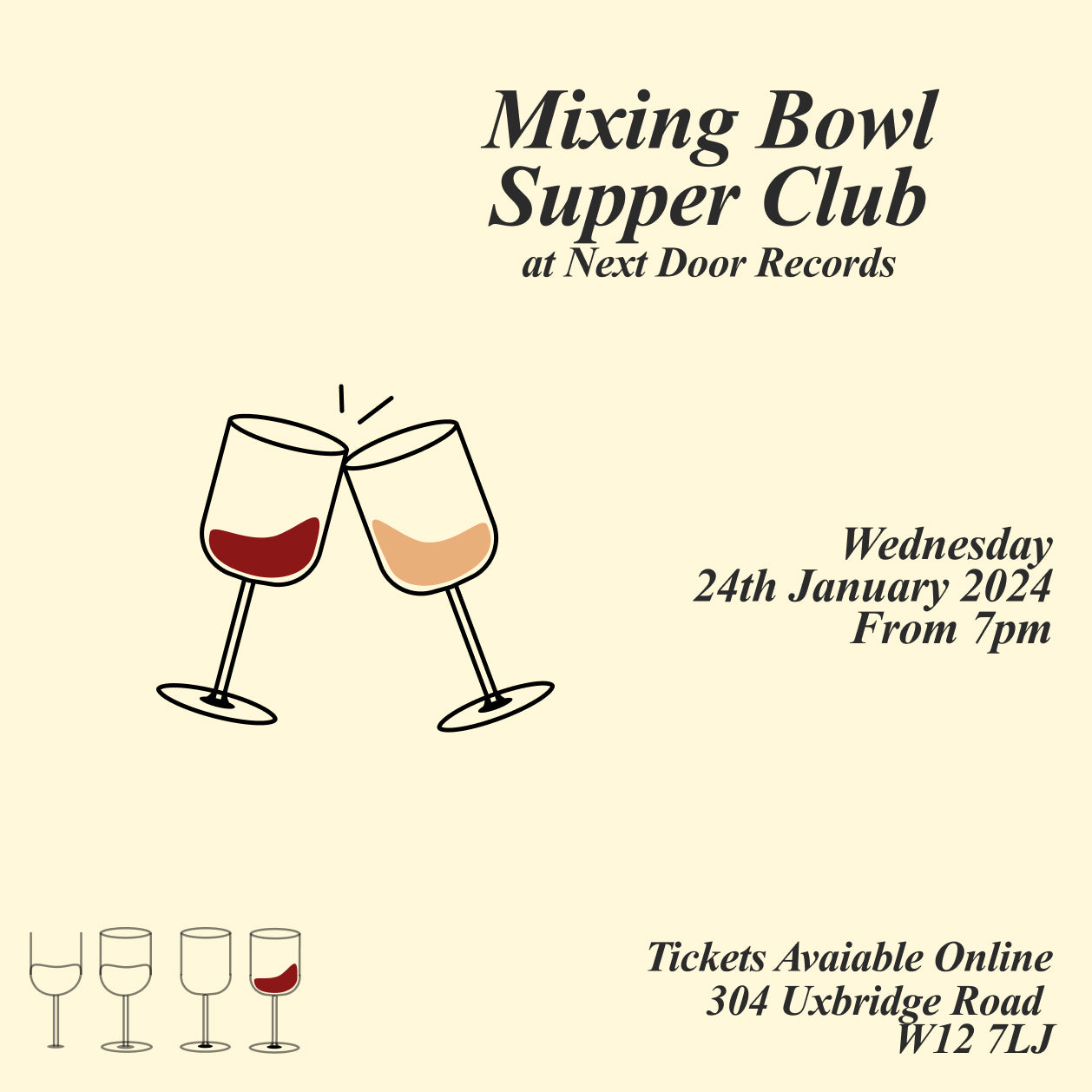 Mixing Bowl Supper Club @ Next Door Records