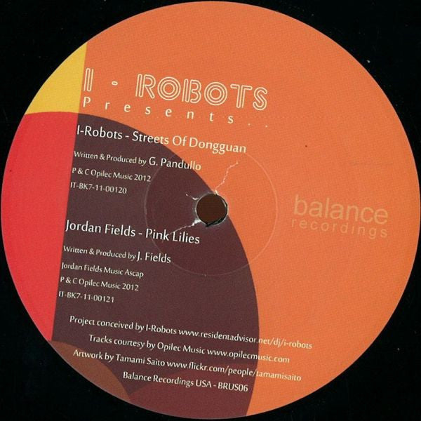 I Robots / Jordan Fields / Federico Gandin - I-Robots Present... [BRUS06]