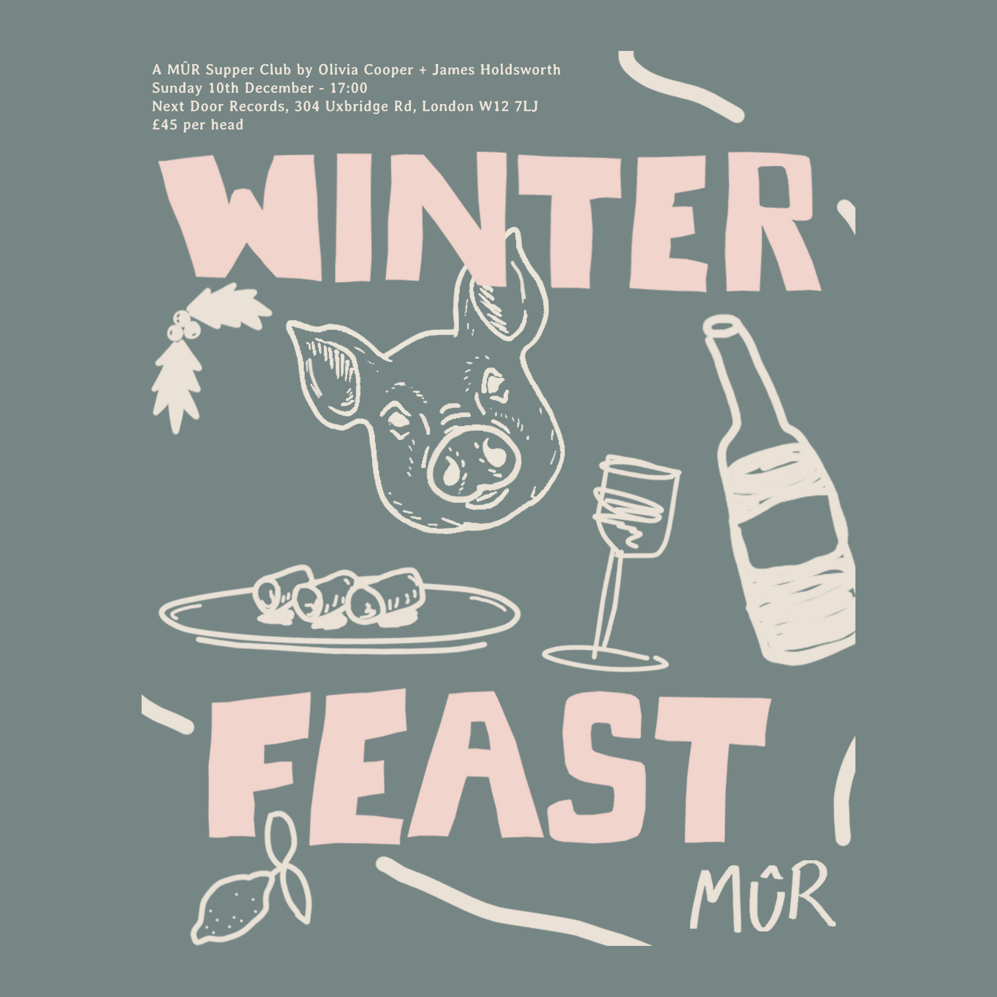 MÛR Winter Feast Supper Club