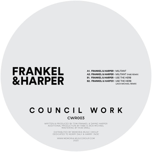 Frankel & Harper - Militant EP [CWR003]