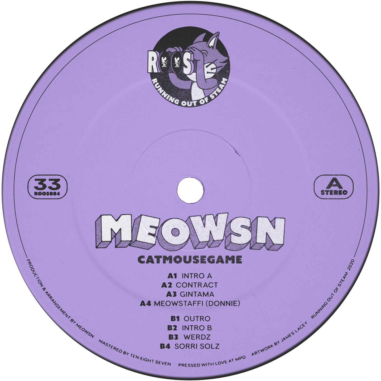 Meowsn - Catmousegame EP [ROOS004]