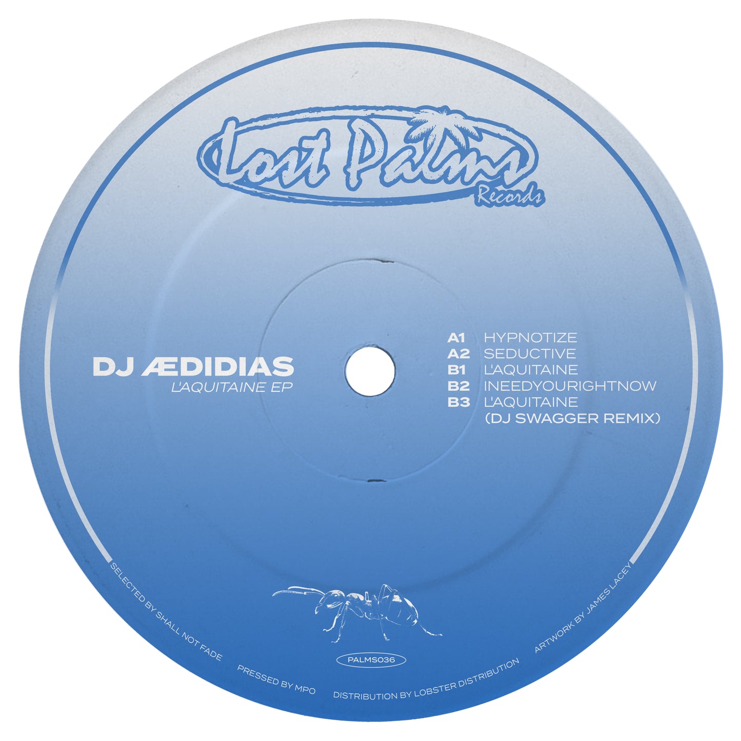 DJ ÆDIDIAS - L'aquitaine EP [PALMS036]