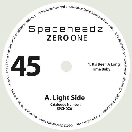 Spaceheadz - Zero One [SPCHDZ01]